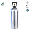 CE approved 13.4L beverage CO2 cylinder aluminum gas cylinder CO2 gas cylinder